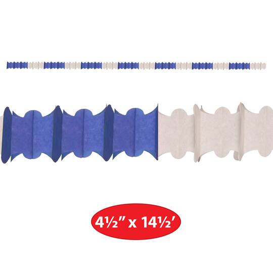 Beistle 14.5ft. Blue & White Oktoberfest Ceiling Drops, 4ct.